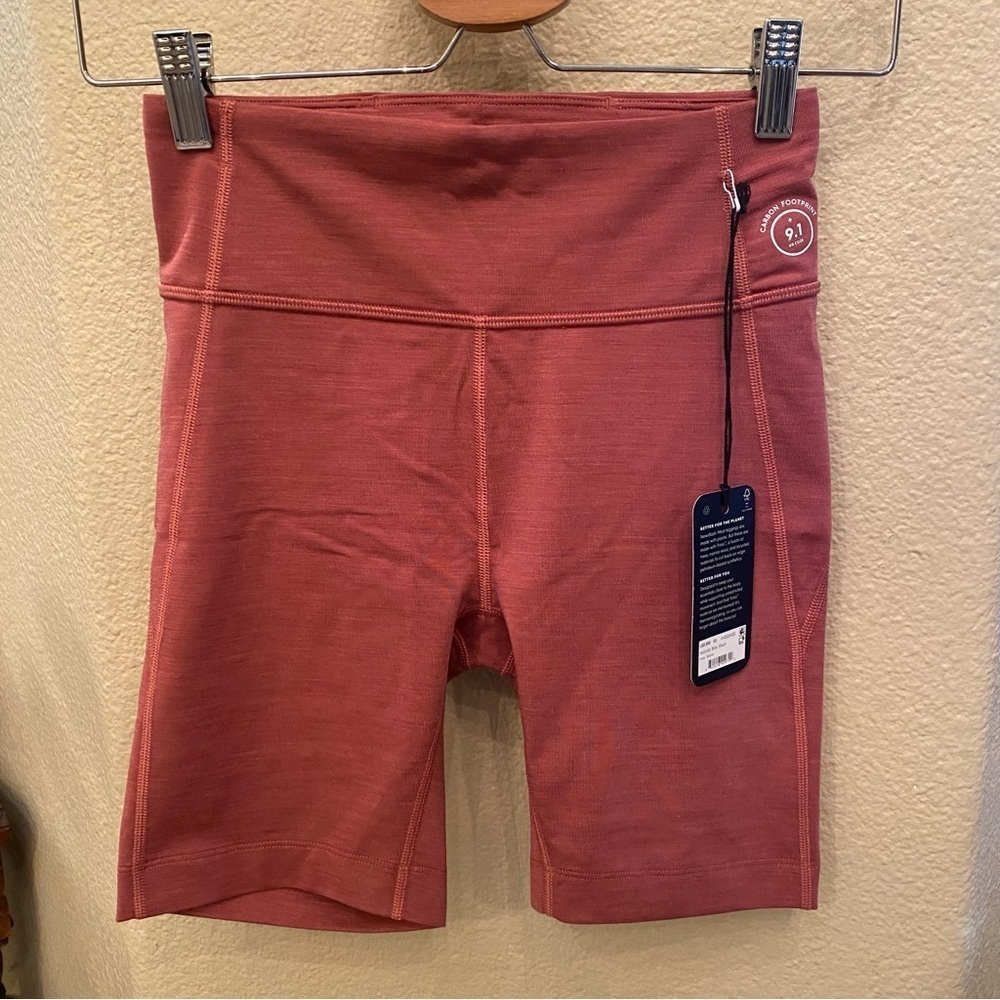 NWT~ALLBIRDS Women Hazy Sienna Natural Bike Shorts Size XS